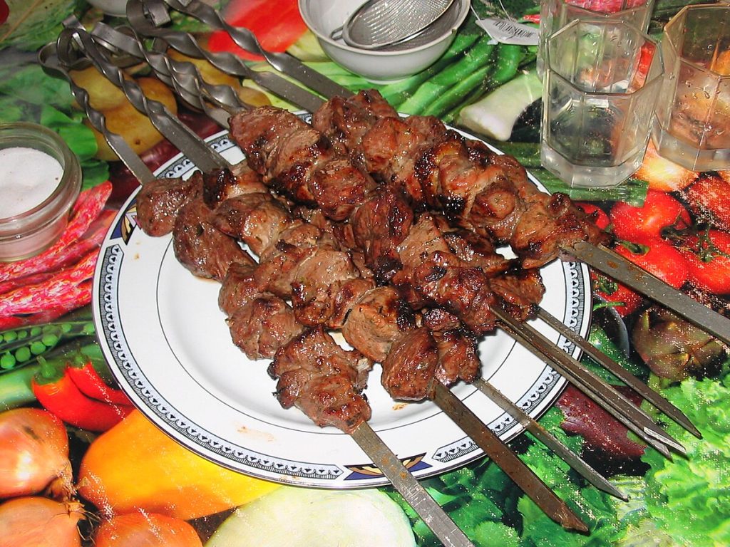 thịt nướng Shashlik